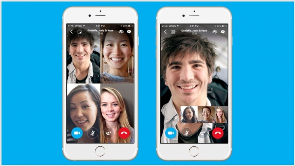 Skype добавляет групповые видеозвонки