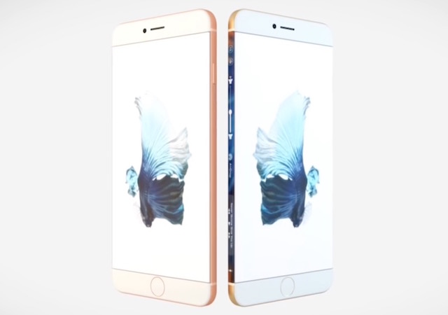 Дизайнер представил концепт iPhone 8 с дисплеем на боковой грани